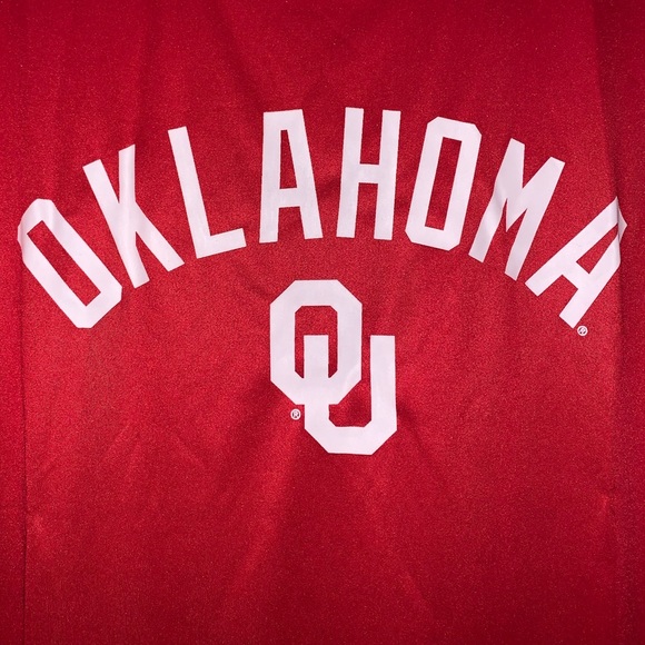 🏈🏟️ University of Oklahoma Sooners Marquee Polyester Shirt 🏟️🏈 - Picture 2 of 12